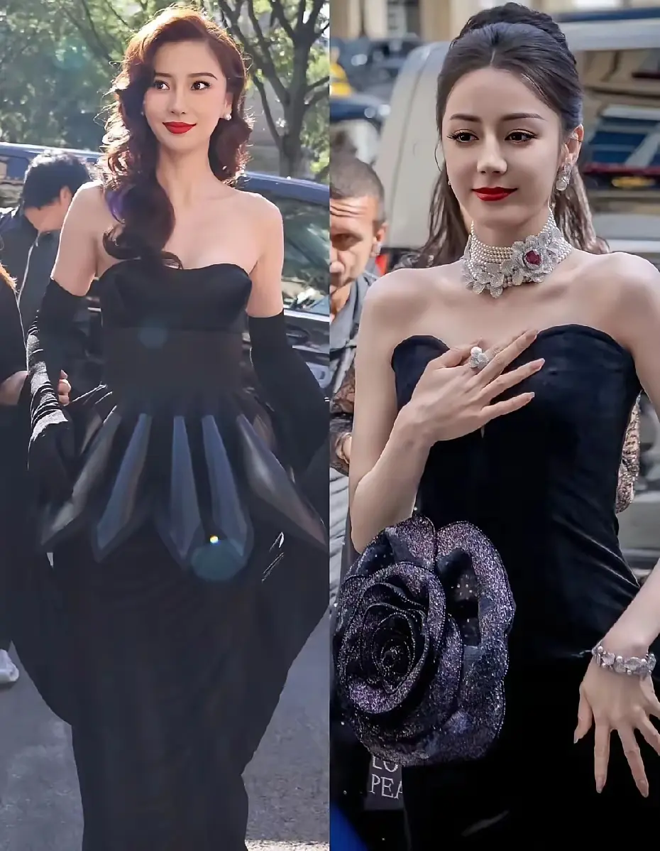 两大美女，大家来夸夸吧
