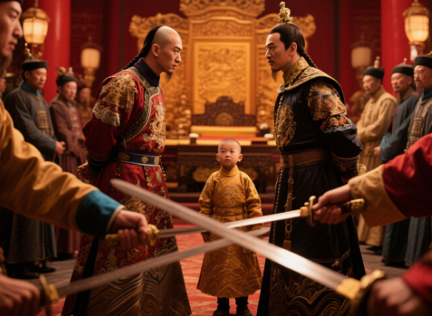 皇太极猝然离世，34 岁豪格与 6 岁福临，谁能登顶皇位？