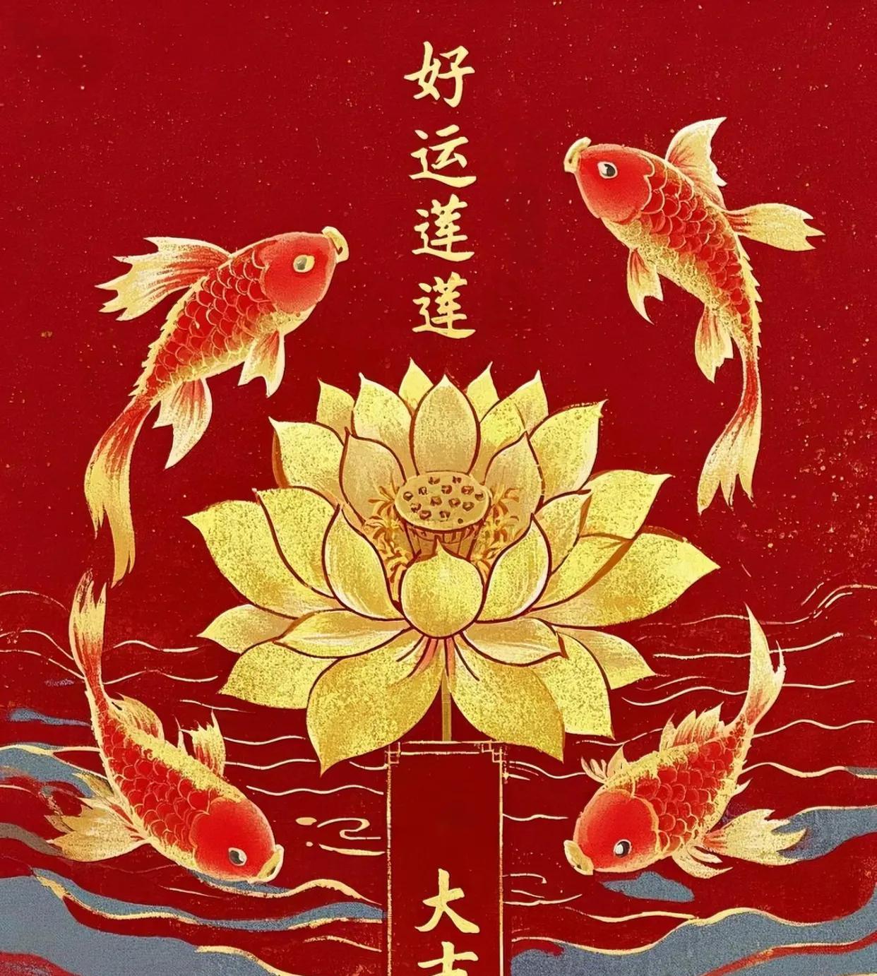 你在3月28日前刷到锦鲤，那就赶紧留一句“好运连连”。老话说，“心诚则灵福自来”