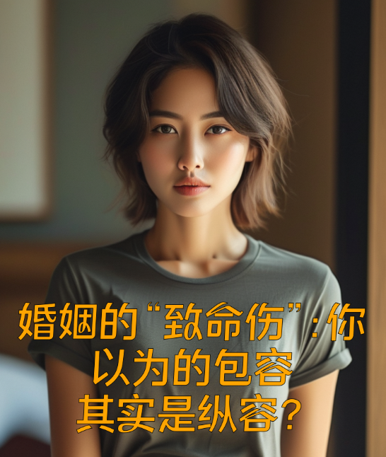 婚姻的“致命伤”：你以为的包容，其实是纵容？