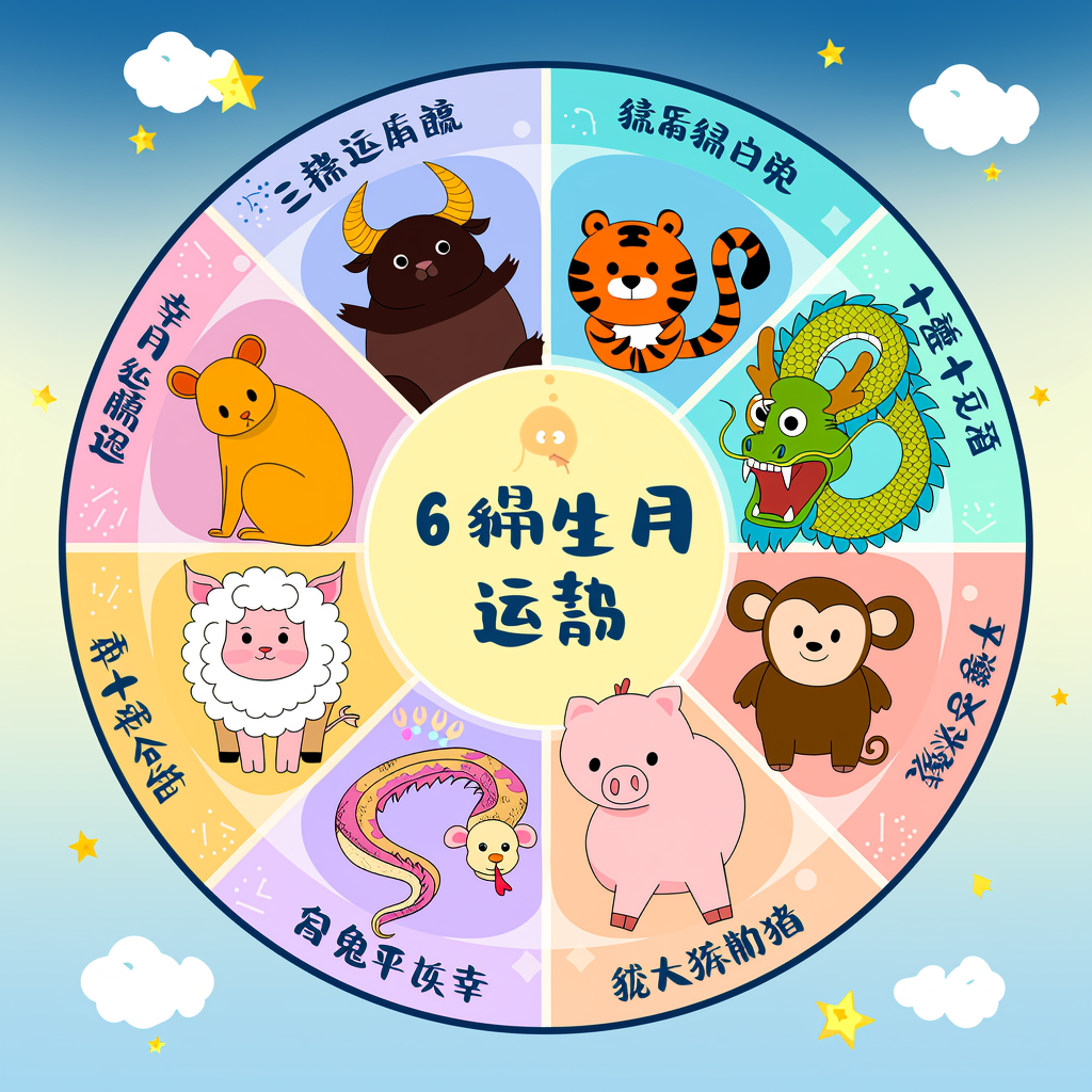 6月5日，十二生肖运势大揭秘，看看你今日的好运密码！
