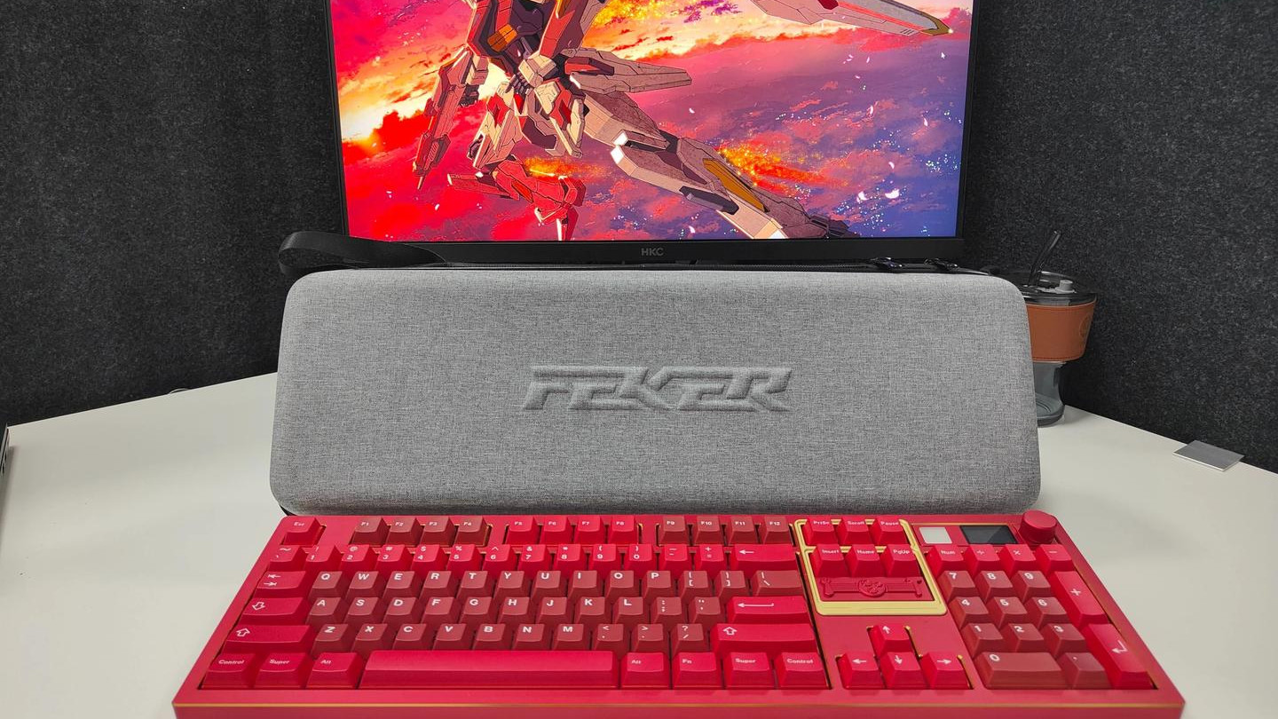 一把顶 N 把！FEKER G108模块化铝坨坨键盘，续航拉满还能随心拼