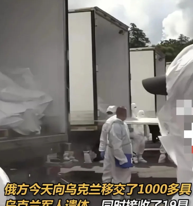 俄乌互换遗体，伤亡情况很明显











**文章：**





