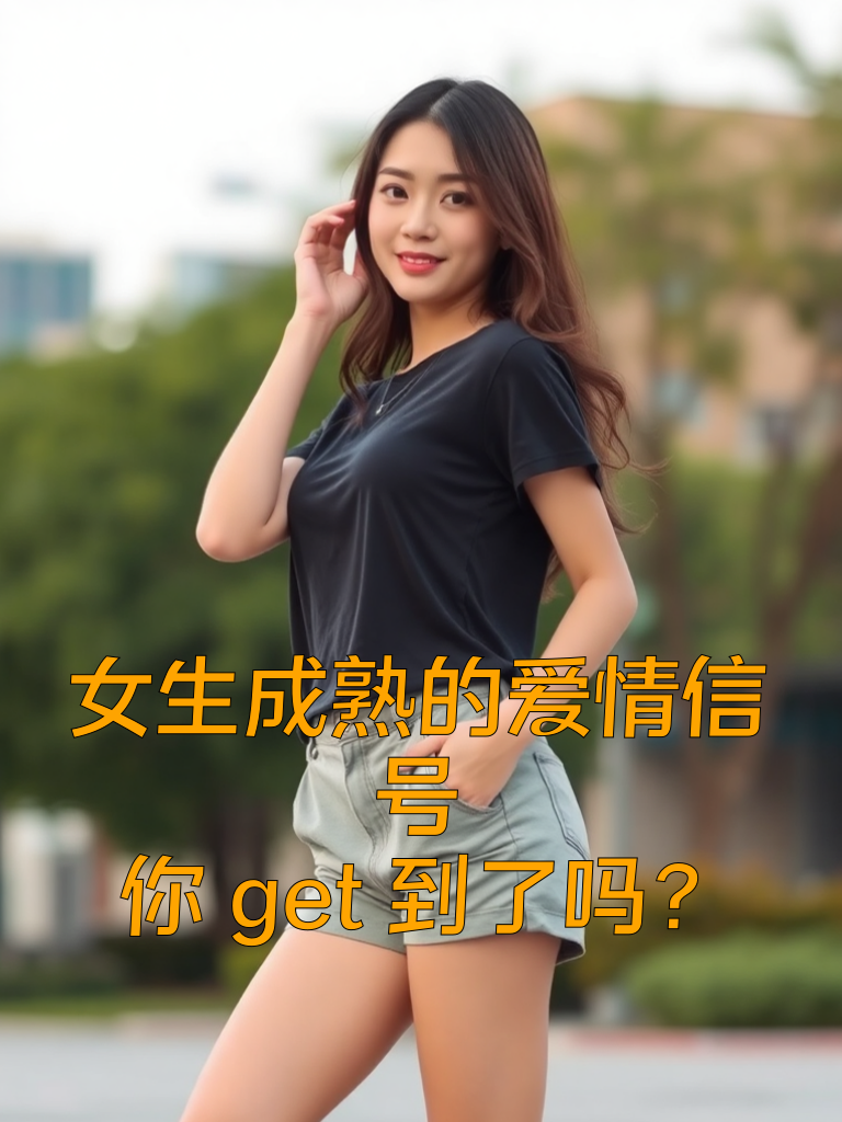 女生成熟的爱情信号，你get到了吗？