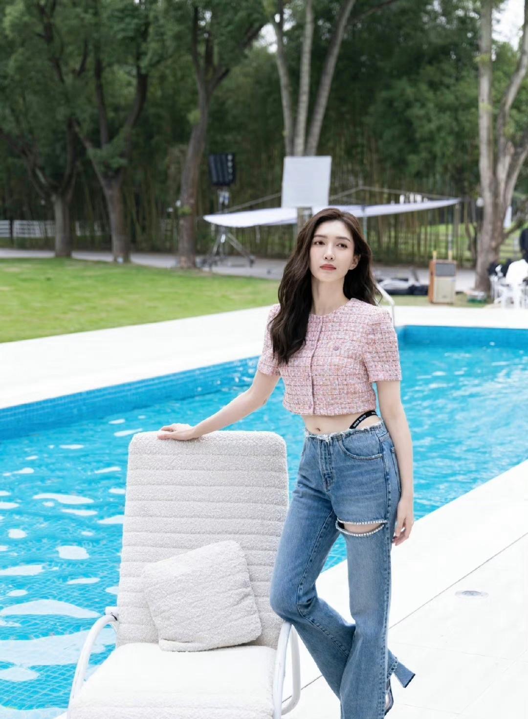 江疏影，168cm，谁娶了她当媳妇，应该很不错。