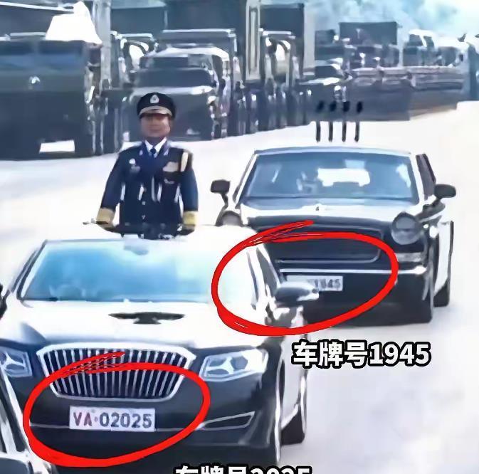阅兵式上那辆挂着“01945”车牌的空车，让无数人湿了眼眶。没有乘员，却载着最沉