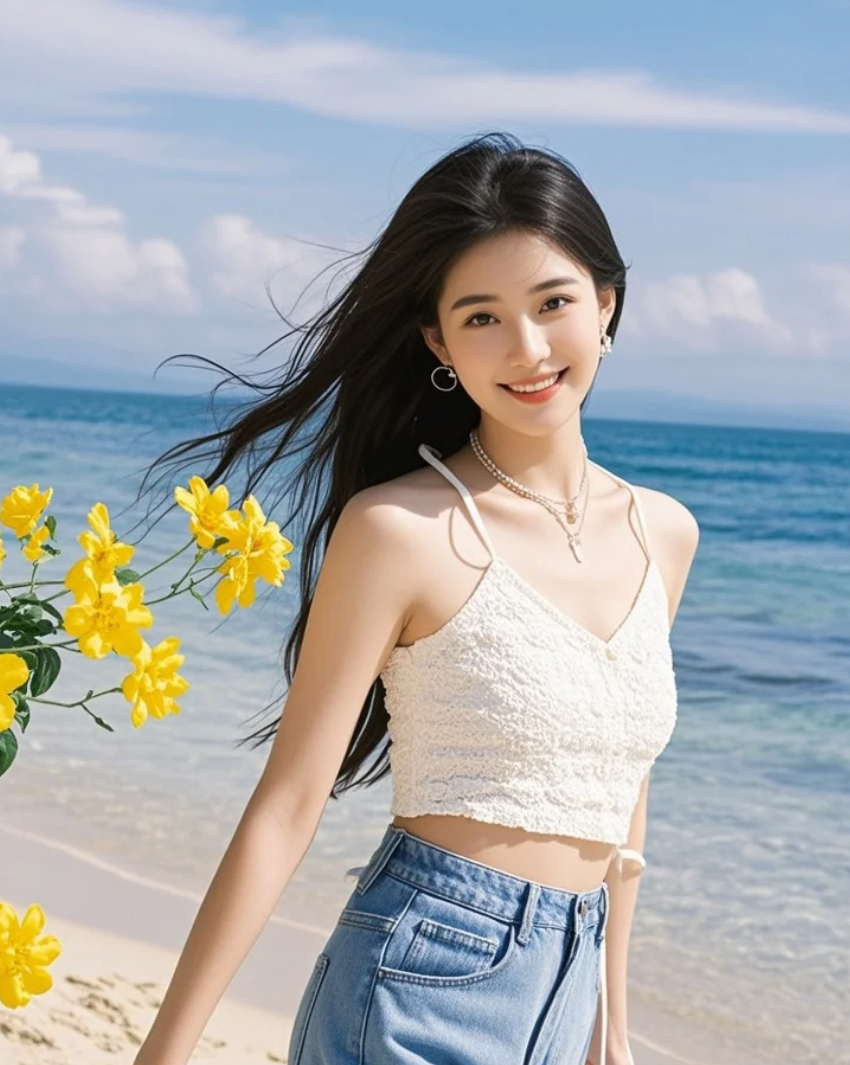 光影在肌肤舞蹈，谱写夏日的温暖乐章