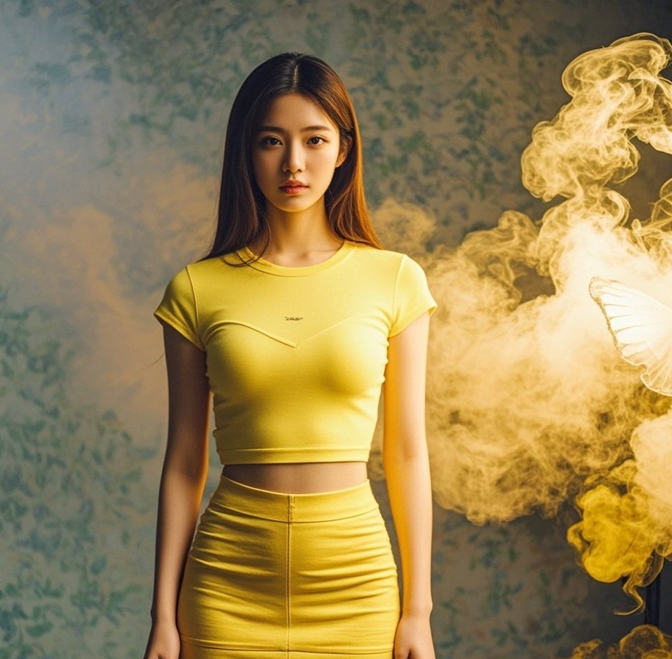 美艳美眉紧身出镜，丰满身材散发健康美感