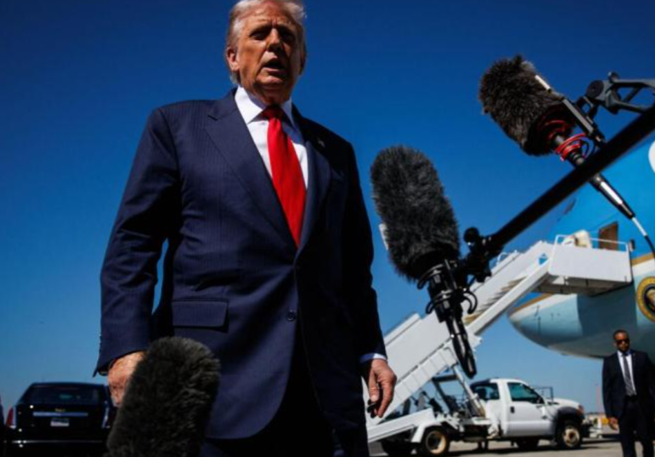 11月2日，特朗普接受《60分钟》专访。当特朗普被记者问道，如果中国大陆对台湾采