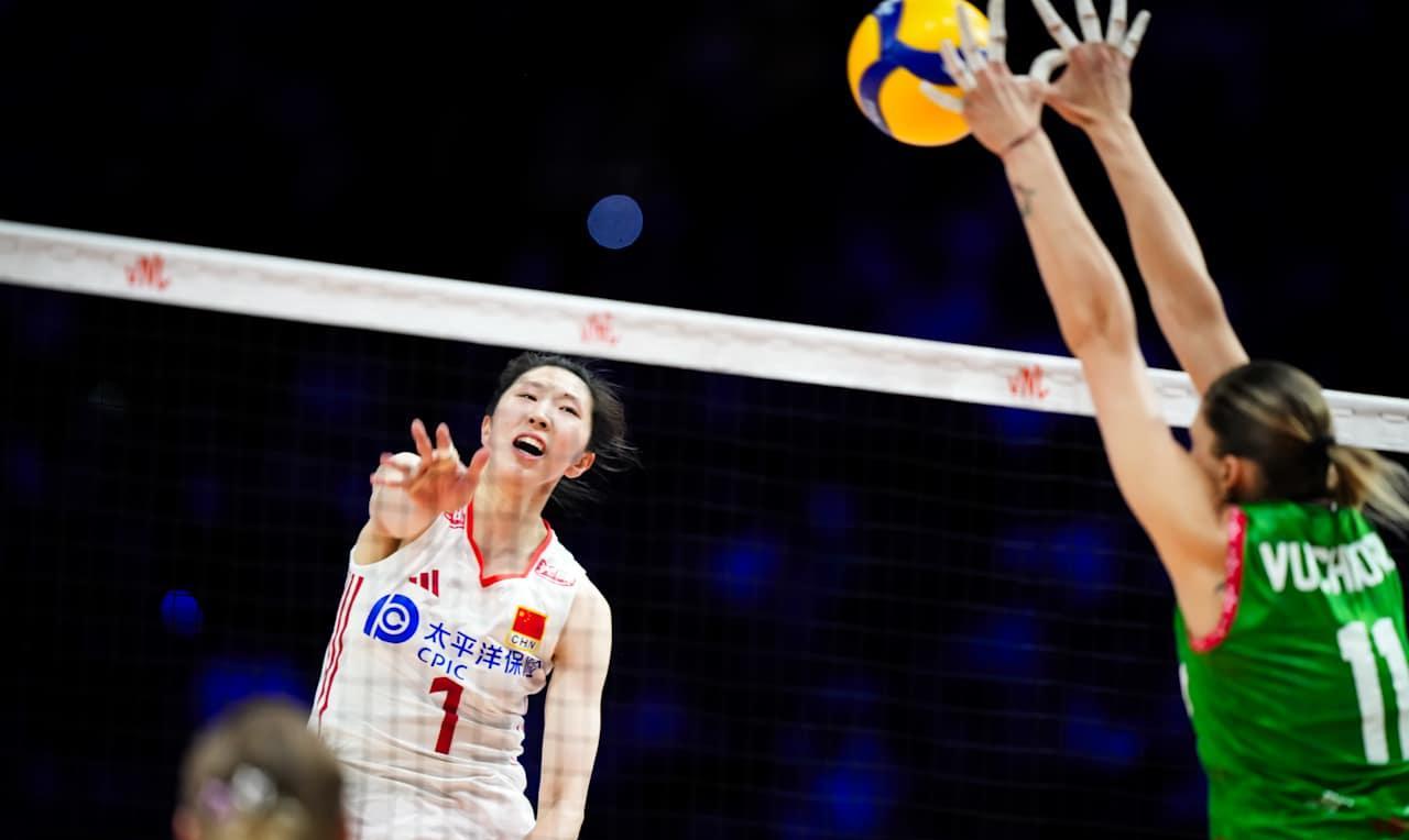 25-21、22-25、25-15、24-26、16-14，中国女排苦战五局、有