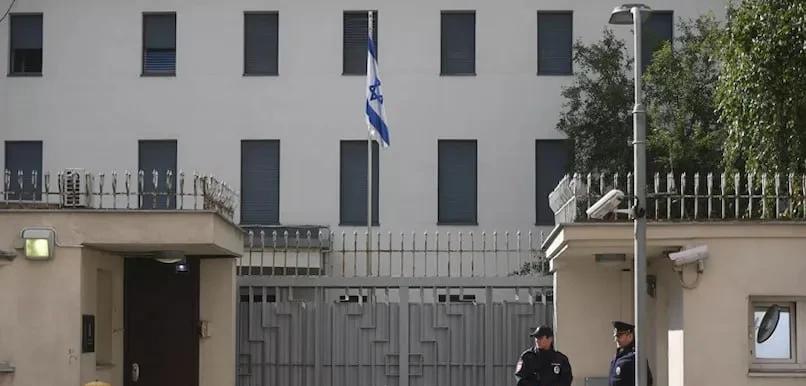 以色列驻全球各国大使馆将暂停运作
以色列驻俄罗斯莫斯科大使馆今天发表公示，称“鉴