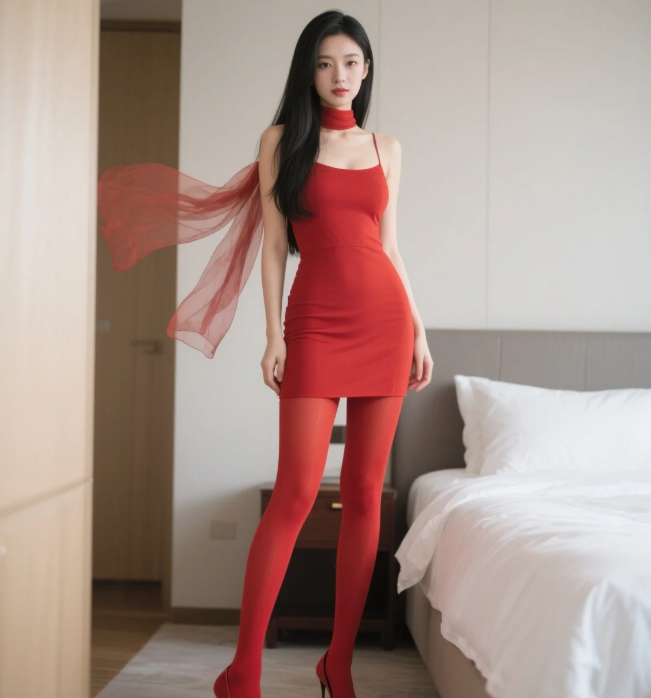 火辣御姐侧卧沙发 腰臀比堪称完美艺术品