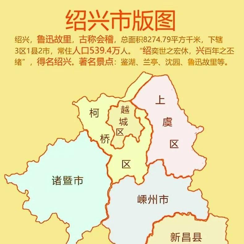 原来绍兴才是浙江实力最强的地级市，它的地理位置相当棒，一边接着杭州，一边接着宁波