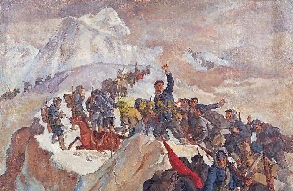 长征途中，杨得志、黎林率红一团抵达石棉安顺场前，突然接到报告：一名国军区长带8名