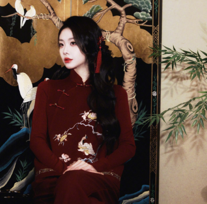 喻言的国风妆造，这超迷人的感觉，超不错的！