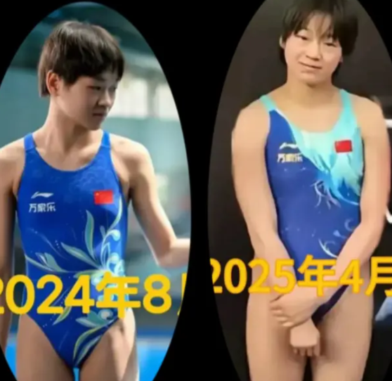 想不到，仅仅过了几个月，全红婵身体发生了变化，叫人不得不想她是否无缘于金牌了。