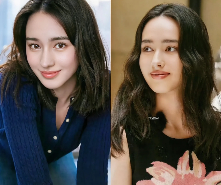 一对比才知道，为什么这对中德混血姐妹，妹妹更适合进演艺圈？ 

左边是妹妹李宛妲