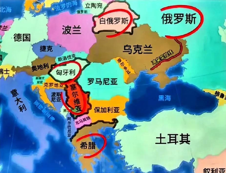 塞尔维亚没前途，除非和匈牙利联合，经济军事同盟！
曾经盛极一时的奥匈帝国，重现进