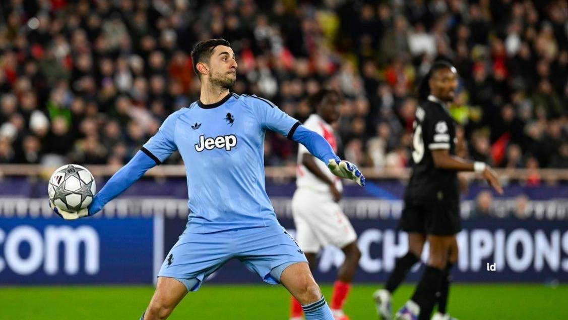 0-0，尤文战平摩纳哥，进攻乏力，全场射门仅5次