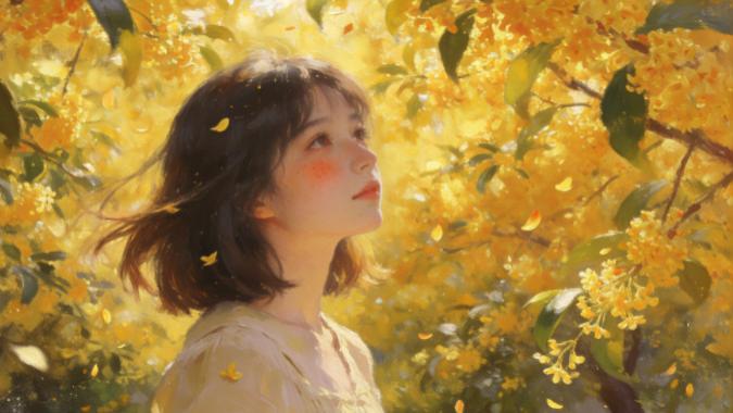 那年桂花香里明媚的暗恋