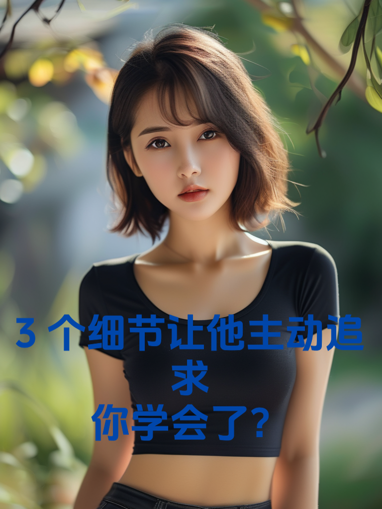 3个细节让他主动追求，你学会了？