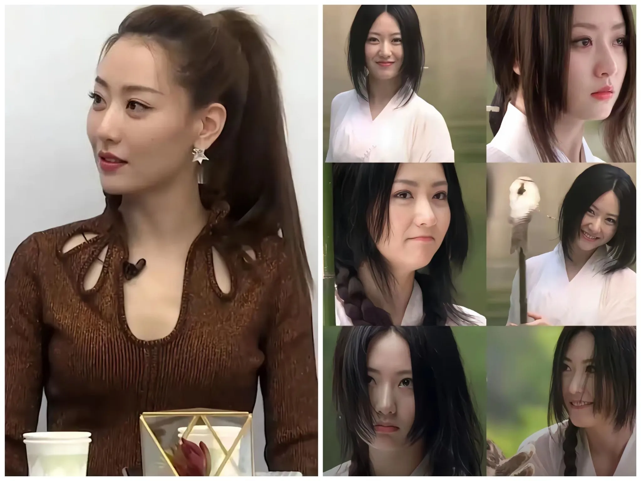 线下有幸见过一次白冰，距离不算太近，确实没有电视上那般好看

演玉树公主的时候皮