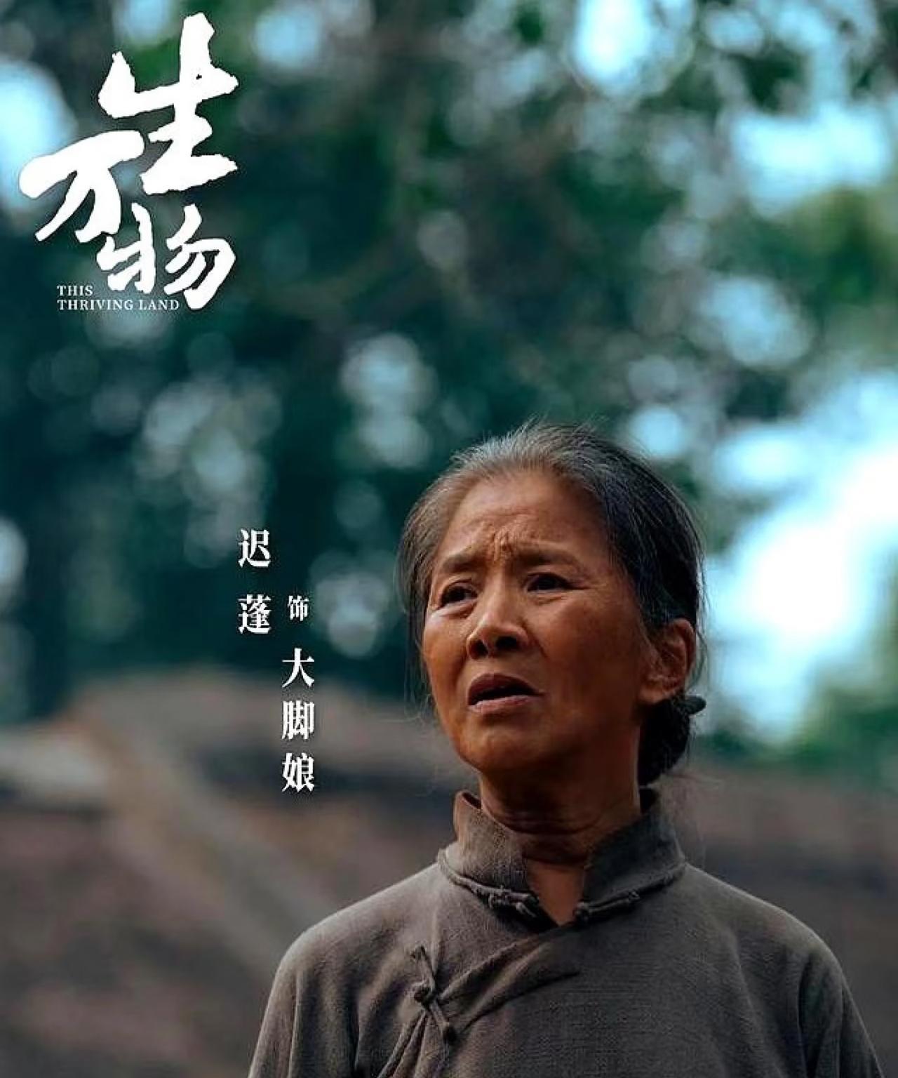 说实话，
我不喜欢迟蓬老师演的“大脚娘”，
不是因为她演的不好，而是因为她演的那