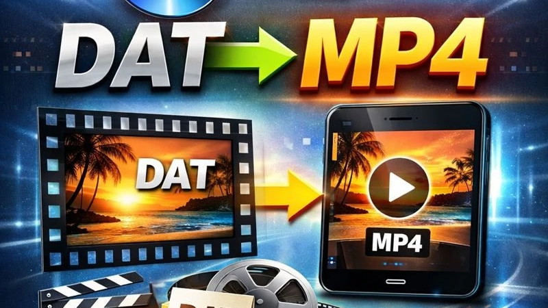 DAT格式怎么转MP4? DVD/VCD视频一招搞定