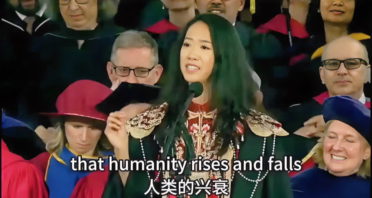 这才是真正的爱国者！她没有任何海外国家绿卡，她是一个纯粹的爱国者，她更是广大中国