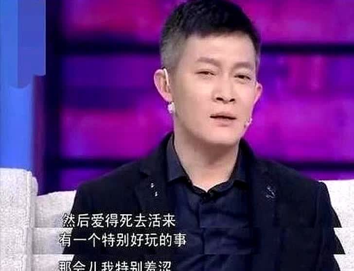 2002年，杨志刚和江珊拍戏，杨志刚从背后抱住江珊，结果江珊来了这么一句：