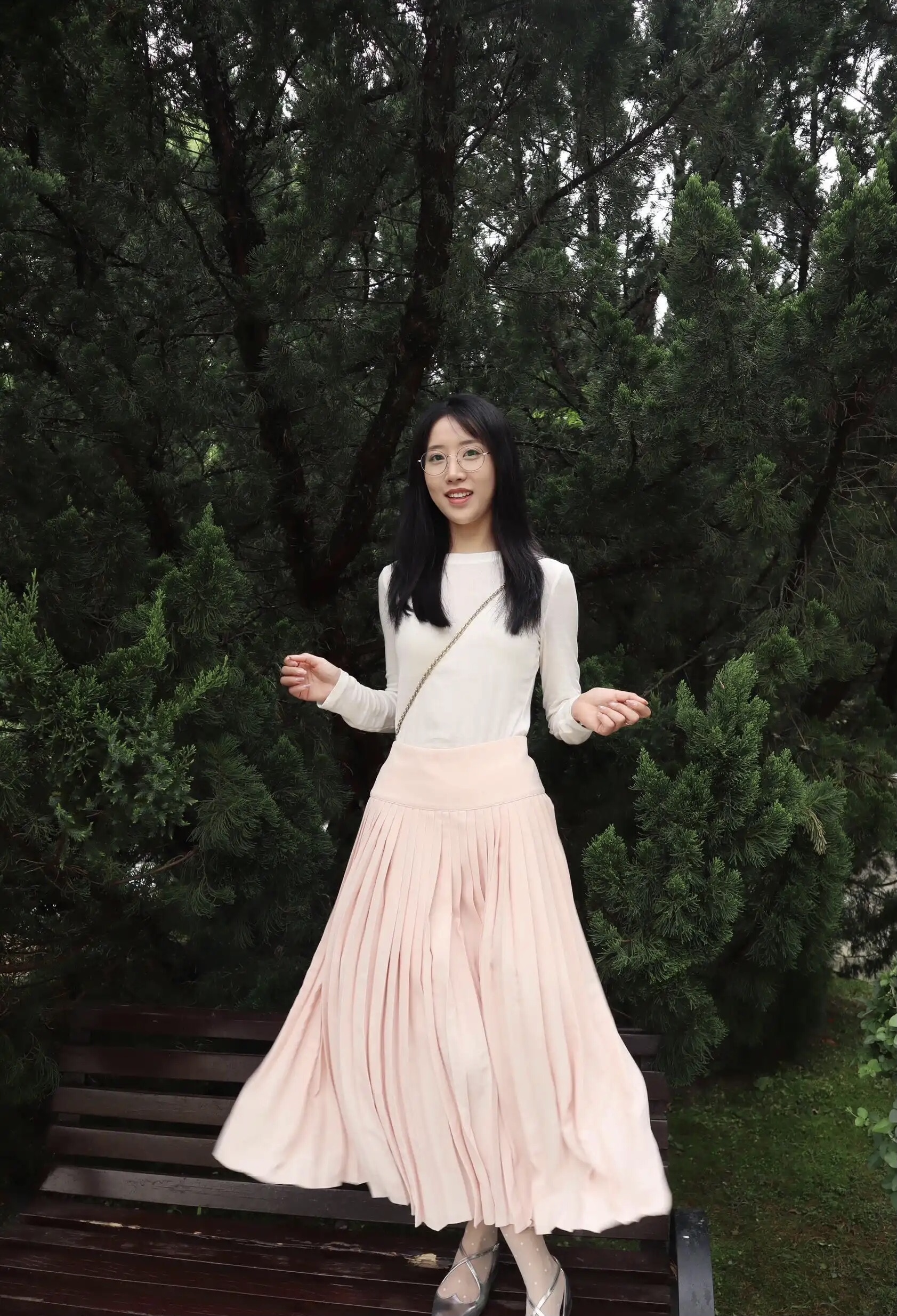 师姐的裙子穿出了梦想中女孩的样子