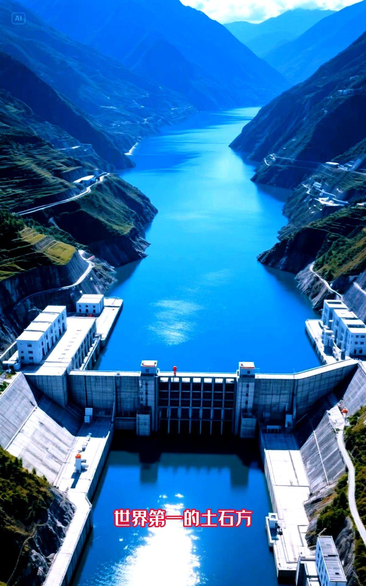 美国估计也没想到，中国竟然在西部的大山里历经10年艰苦建设，建成了世界第一高坝水