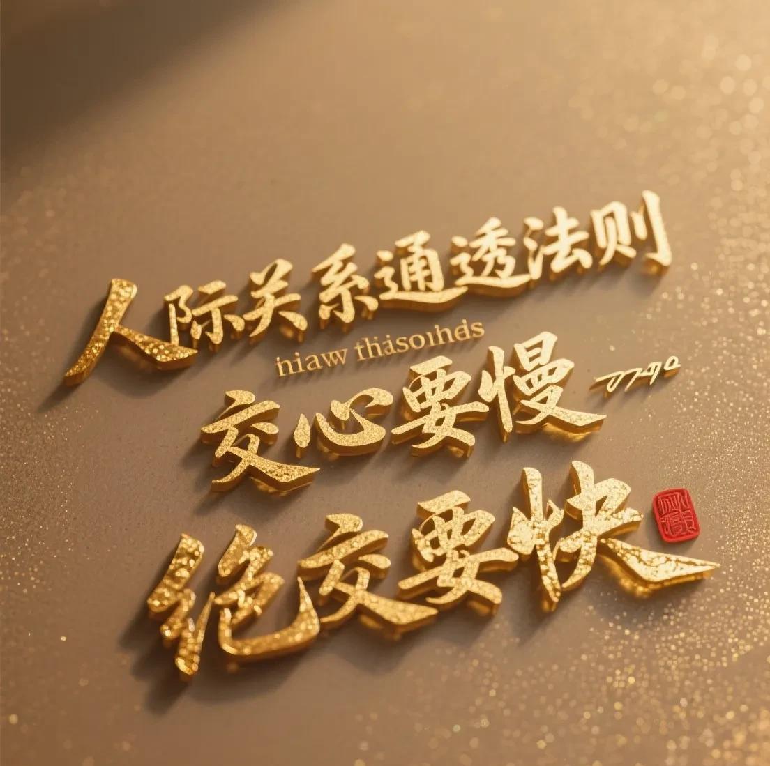 真正通透的社交法则，其实就八个字：交心要慢，绝交要快。
心理学上有句话很扎心，低
