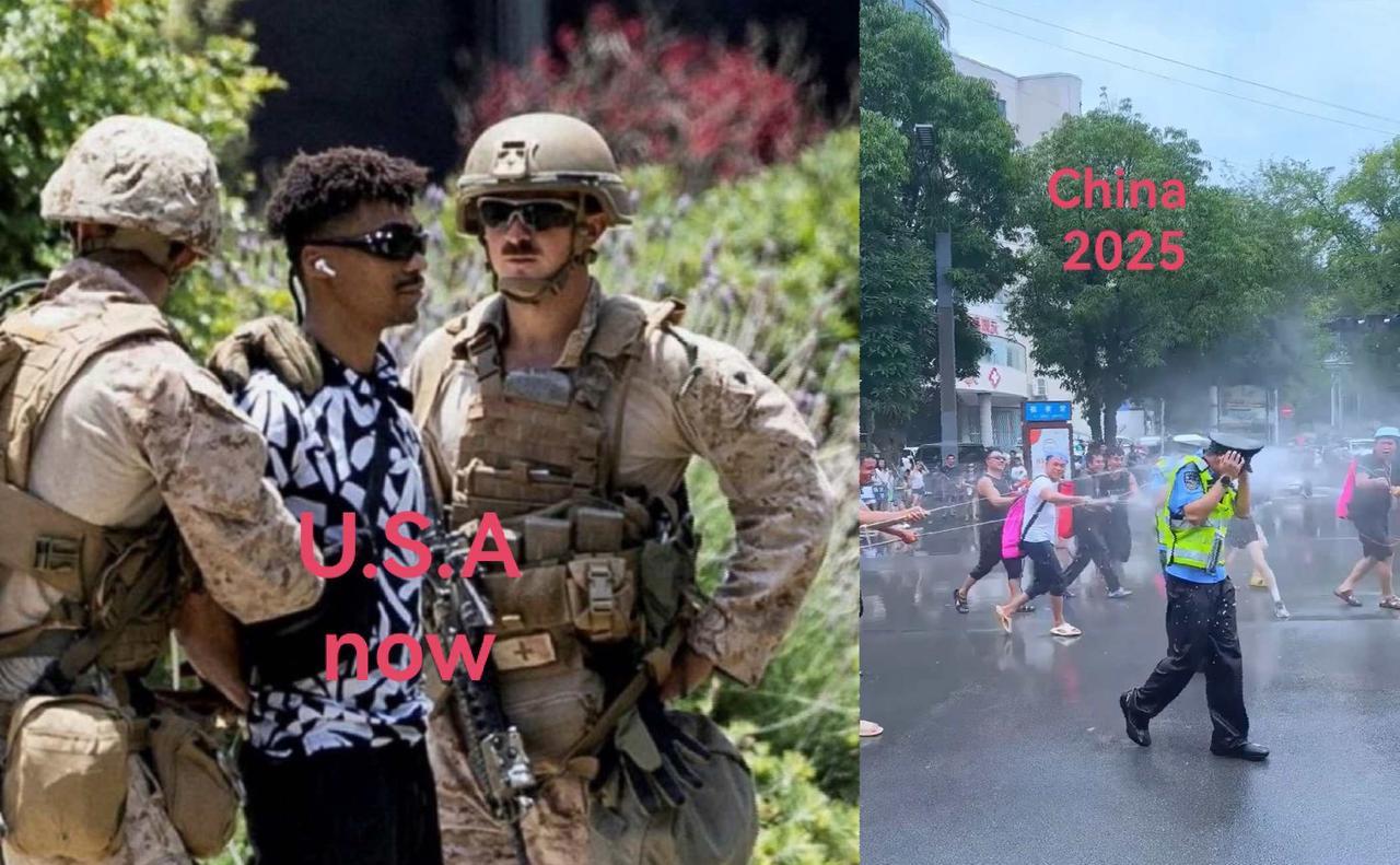今日推特最佳评论：都是打成一片，差距怎么这么大呢？
一位美国网友在社交媒体亮出了
