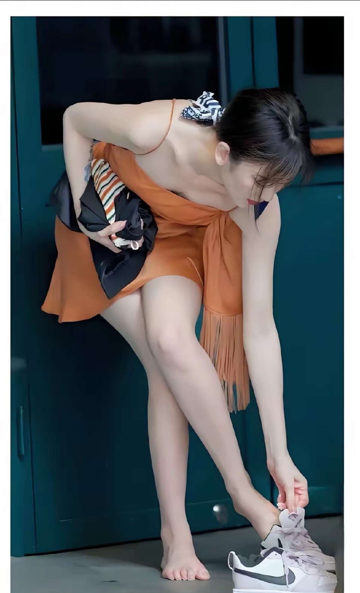 胳膊上有纹身 我不想要她了