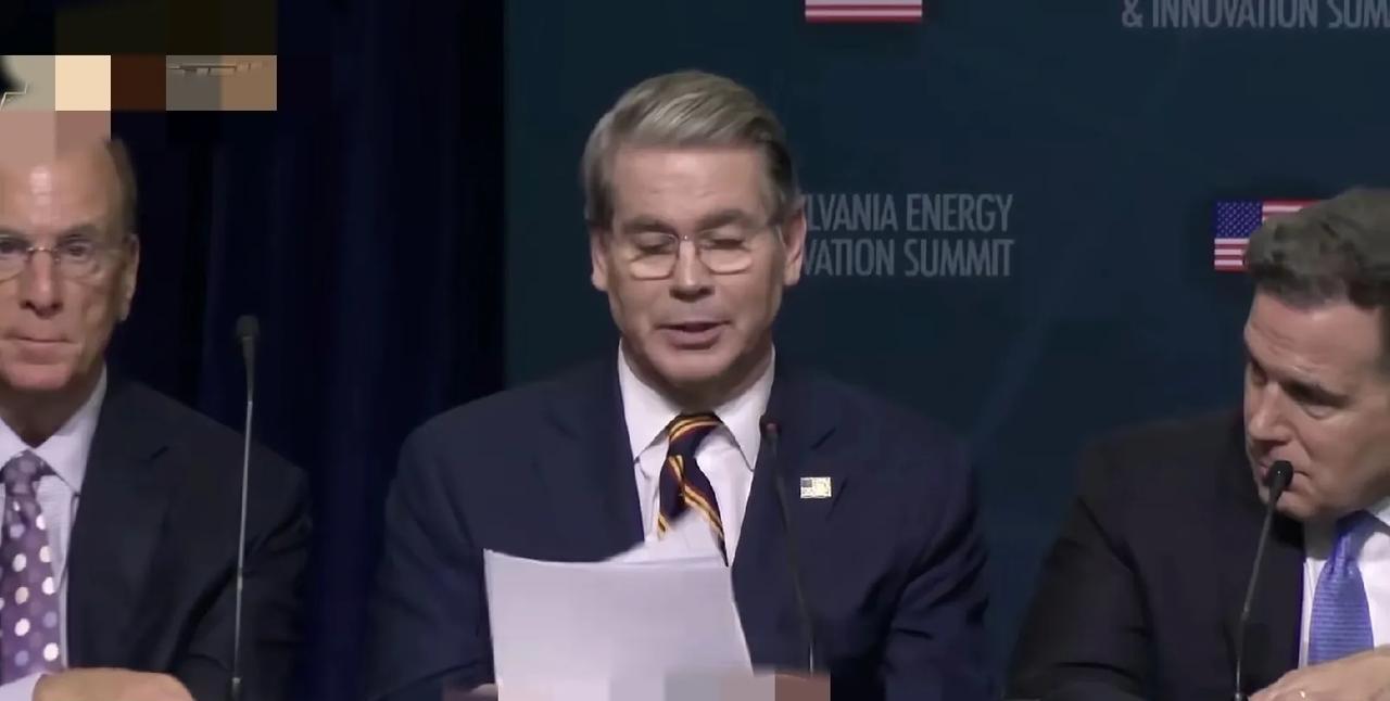 我们不接受任何霸凌！哪里凉快哪里待着去吧！
美国财长贝森特在回答美国是否对中国发