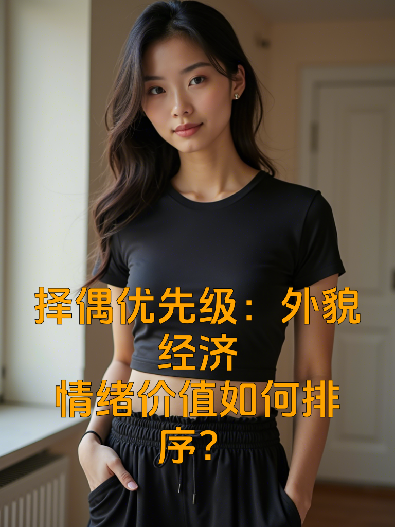 择偶优先级：外貌/经济/情绪价值如何排序？