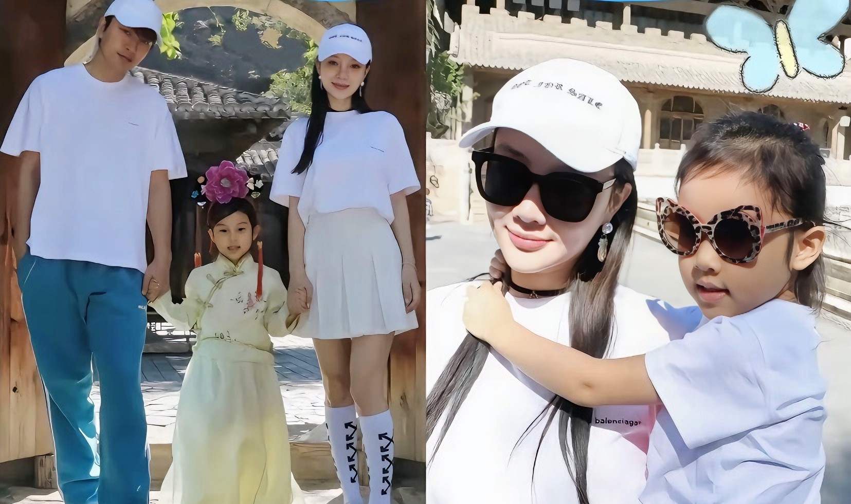 甜心跟王诗龄都有一个好妈妈。