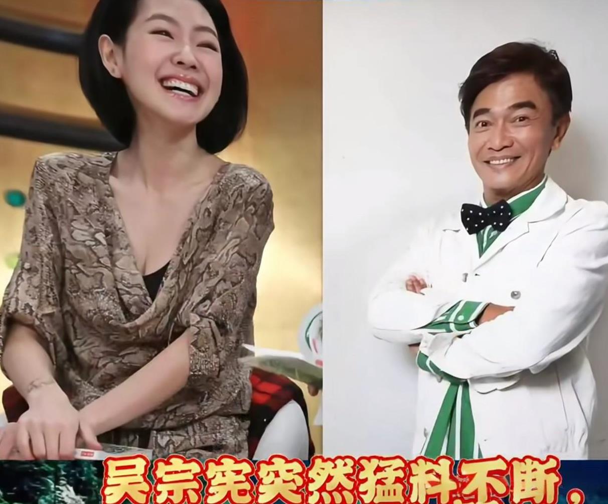 吴宗宪露面
在被记者问有知道女儿被上报参加金钟奖吗？
吴宗宪脸上连点笑容都没有：