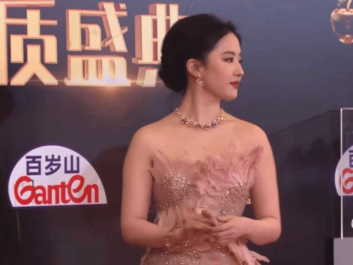 刘亦菲今晚
和其他女明星比确实不够瘦，
和正常普通人比不算胖，
和bmi比是正常
