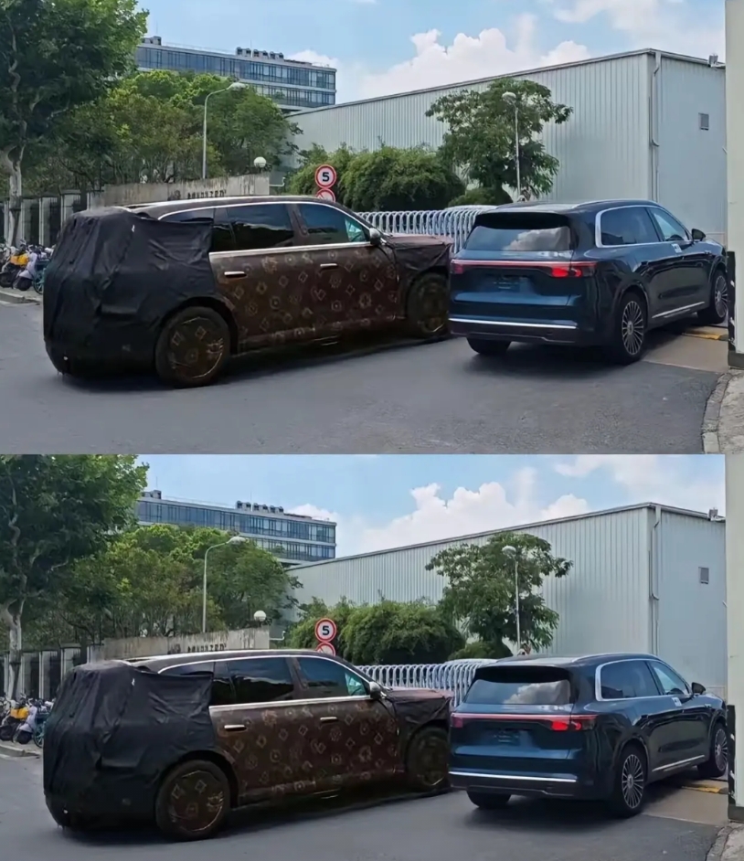 问界这是要跨界了吗？
M9不够它玩的，却还要造出来一个巨无霸吗？
以后怎么命名？
