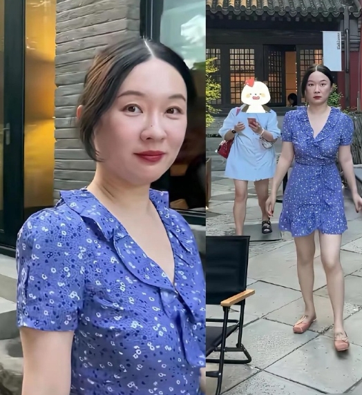 霍思燕被网友随便一拍就这么的漂亮了！