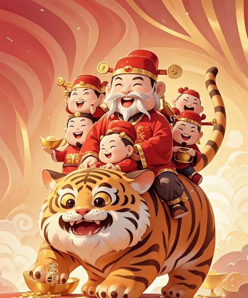 猛虎出山，势不可挡！生肖为虎的你注意了，农历三月，好运如滚滚春雷，炸裂开场，一路