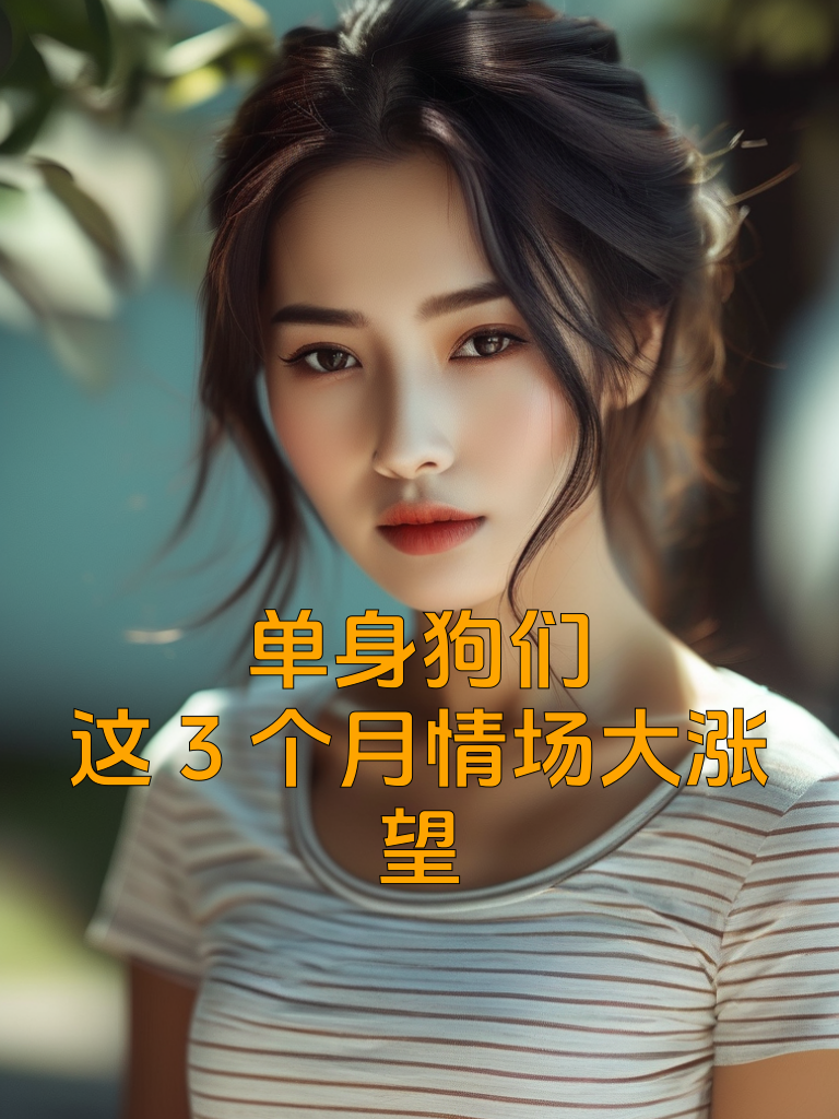 单身狗们，这3个月情场大涨望