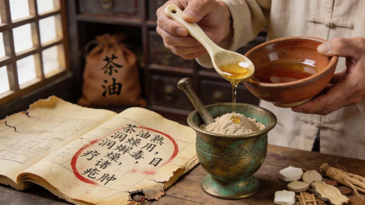 瓦子坪说山茶油：茶油的药用价值只与热榨建立完整联系