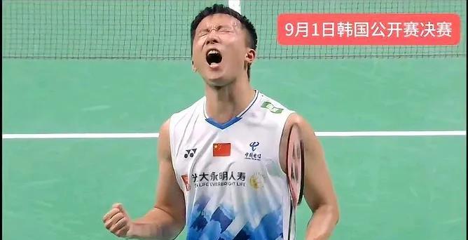 这两个人是谁？
今天看了一场羽毛球男单的比赛，其中，中国的一名运动员，越看越像中