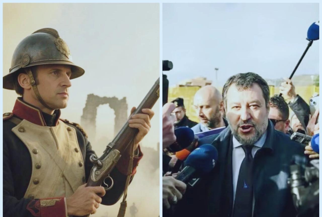 法国总统马克龙很难主导欧洲事务，总有反对者跳出来抬杠。其中意大利联盟党领导人萨尔