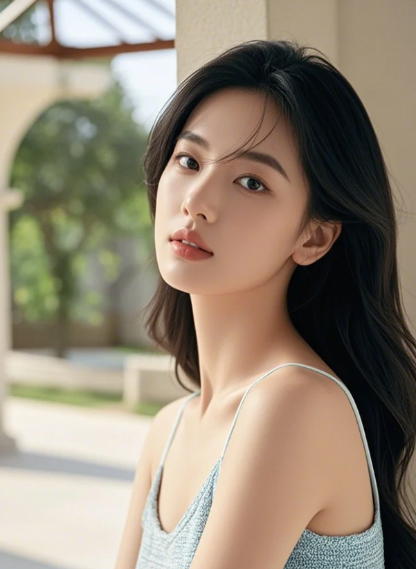 学姐绝美神颜暴击审美极限