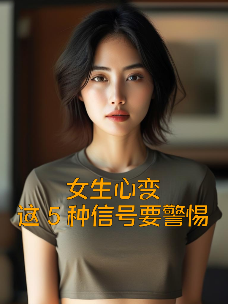 女生心变，这5种信号要警惕