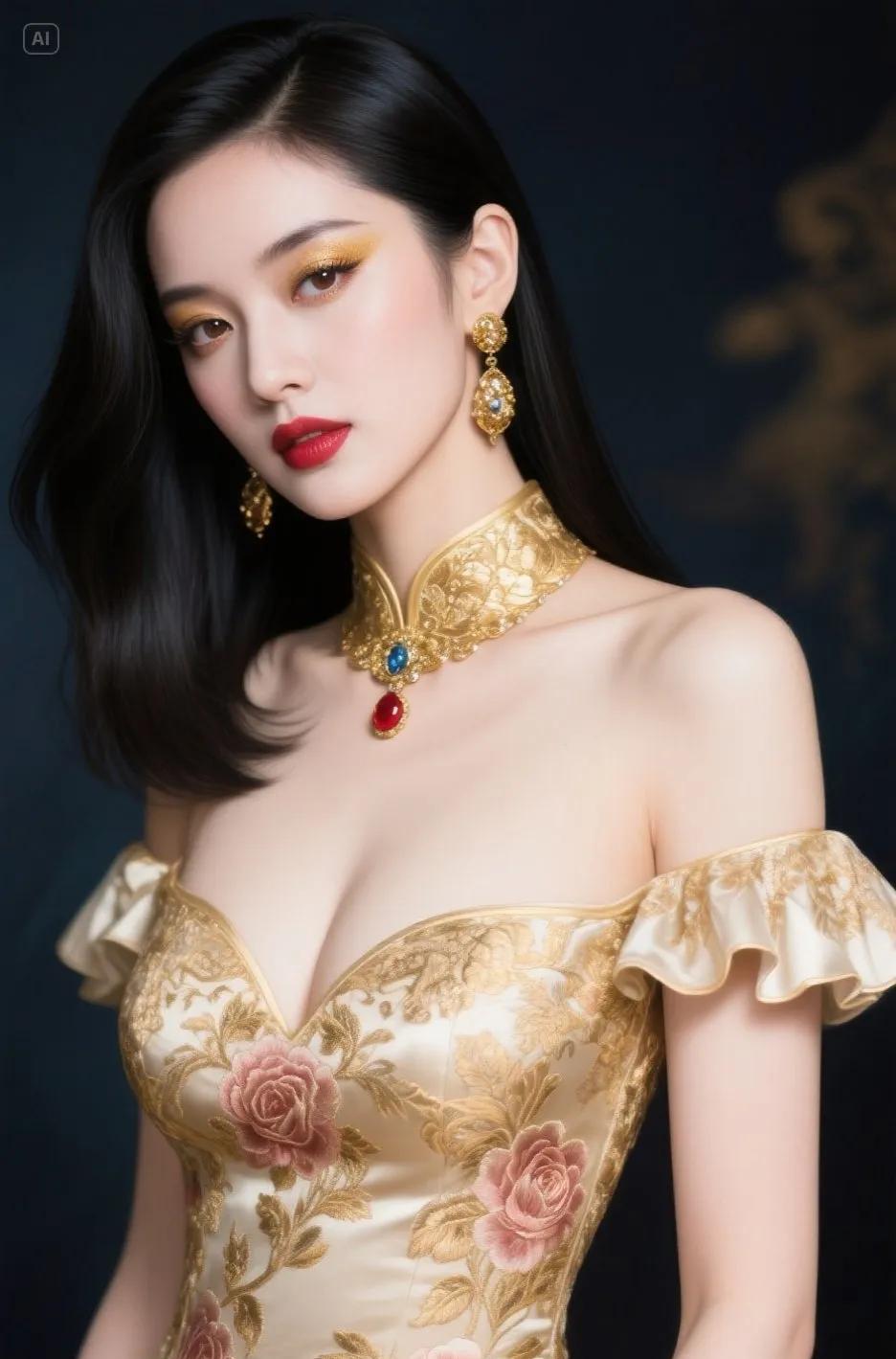 #自然摄影作品#给亲爱的你：
当我穿上这华丽的衣裳，颈间珠宝闪烁，可我的心却只为